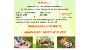 GOA Vancouver Picnic 2019